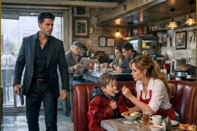 She helped a lost child in the rain, unaware that the child’s father was a taboo subject in the area. The moment the boy introduced himself, the father approached, leaving the girl stunned…