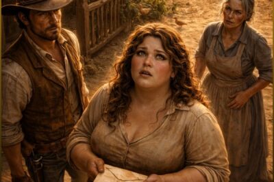 THEY CALLED HER BARREN AND LEFT HER TO THE TEXAS DUST… THEN THE WIDOWED RANCHER OPENED A LETTER THAT DESTROYED HALF THE COUNTY – The name of the obese woman has been emphasized in every conversation since that day.