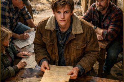 THEY LAUGHED WHEN THE FOSTER KID INHERITED 45 ACRES OF DEAD TREES, UNTIL A LOST DEED TURNED THE WHOLE MOUNTAIN INTO A WAR – His long-lost relatives gradually revealed themselves, and they were completely unaware of his true plan…