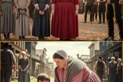 HE TOLD THE COWBOY TO PICK ANY WOMAN IN TOWN… the Sheriff Said… Then I’ll Marry the Obese Girl, but with conditions….