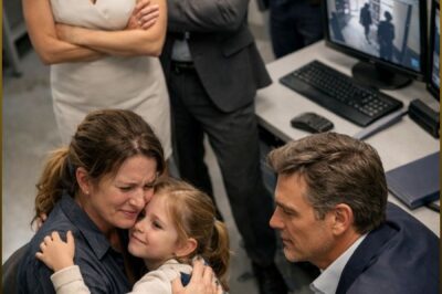 THE JANITOR’S LITTLE GIRL BURST INTO A BILLIONAIRE’S BOARDROOM AND CRIED, “YOU’RE MY DAD” — WHAT HIS LATE WIFE HID BROKE THE WHOLE FAMILY OPEN