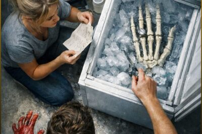 HE LEFT ME WITH PREMATURE TWINS TO “FIND HIMSELF”… BUT THE LETTER HE HID UNDER A DIAPER BOX BROUGHT…. AS SOON AS HE HEARD ME TAPPING THE STONES IN THE FREEZER, HE RUSHED TOWARD ME…. AND I SAW A HANDB….