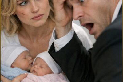 HE DUMPED HIS WIFE, force her Signed the Divorce in Tears. Then MARRIED A RUNWAY GODDESS NINE MONTHS LATER, AND THOUGHT HE’D WON… UNTIL A PHOTO OF NEWBORN TWINS AND THE SCAR UNDER HIS BRIDE’S MAKEUP MADE HIS LEGS GIVE OUT