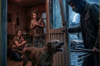 THE DOG THEY GAVE AWAY CAME BACK IN A THUNDERSTORM TO SAVE THE FAMILY THAT LOST HIM… BUT WHEN THE MAN AT THE DOOR SAW HIS SCARS AND SMILED, HE SAID SOMETHING THAT PROVED BRUNO HAD NEVER REALLY LEFT