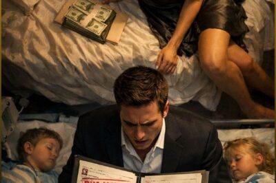 The night he left money on the bed, she thought he was buying her silence… Months later, the CEO discovered twin children with identical eyes in a charity hospital, but the medical records shocked him with their incomprehensible bold red lettering…