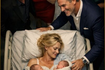 The millionaire abandoned his pregnant wife for her best friend… But nine months later, twins in her arms left them speechless outside the delivery room, and a real billionaire walked to her bedside beaming with joy…