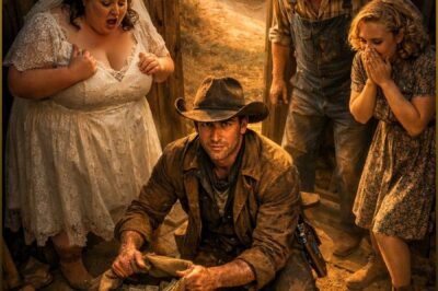 THE “BROKE” COWBOY MY FATHER MOCKED THEN MARRYING OFF THE OBESE BRIDE WAS A SECRET MAN… BUT THE REAL SHOCK CAME WHEN HE RIPPED OPEN OUR SMOKEHOUSE FLOOR AND PROVED MY FATHER HAD BEEN LIVING ON ….