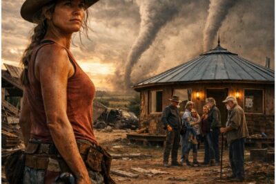 THEY MOCKED HER ROUNDHOUSE IN TORNADO ALLEY, THEN THE TWISTER SPLIT IN TWO AND SAVED THEM ALL