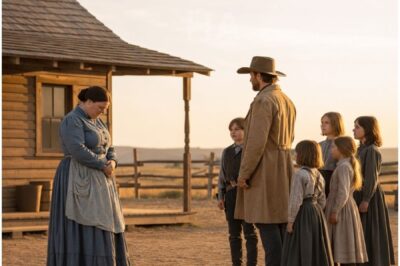 THEY LAUGHED WHEN HE “BOUGHT” THE FAT BRIDE AT THE AUCTION, BUT SHE WAS THE FIRST TO CALL THE ORPHANS HER OWN