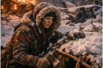 AT FORTY-FIVE BELOW, SHE STOOD ALONE AND BUILT A SHELTER THAT SAVED HER AND THE TOWN