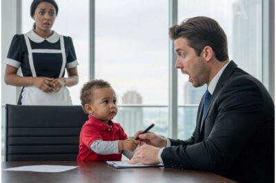 “DADDY, DON’T SIGN THAT.” — THE MAID’S SON SPOKE ONE SENTENCE THAT STOPPED A $300,000,000 DEAL COLD