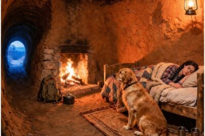 THEY MOCKED HER FOR BUILDING A HIDDEN UNDERGROUND SHELTER, UNTIL WINTER PROVED HER RIGHT