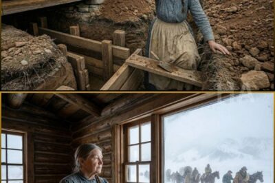 THE YOUNG WIDOW THEY MOCKED FOR DIGGING BENEATH HER CABIN… THEN THE OCTOBER BLIZZARD BURIED THE COLORADO VALLEY AND HER SECRET ROOM BECAME THEIR ONLY CHANCE TO LIVE