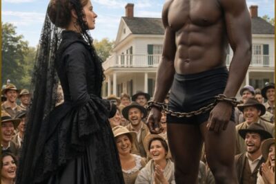 “Don’t touch him,” they warned her. THEY TOLD THE YOUNG WIDOW NOT TO BUY HIM AT THE NATCHEZ AUCTION… THEN THE NAME ON HIS PAPERS DESTROYED HER ENTIRE SOUTHERN DYNASTY