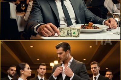 The Mafia boss left her a $1 tip to humiliate her — she returned it and changed everything. When her hands trembled while serving the notorious billionaire, he noticed. When he only left her a $1 bill on a $3,847 bill, everyone noticed. But when she walked through the restaurant and returned the money, saying, “My dignity cannot be bought with money” — that’s when everything changed.