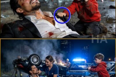 HE WAS BLEEDING OUT IN A VEGAS ALLEY WHEN A LITTLE BOY CRIED, “MY AUNT’S A NURSE, SHE CAN SAVE YOU!”… NEITHER OF THEM KNEW THE MAN HE SAVED WAS THE ONE ABOUT TO STEAL THEIR HOME
