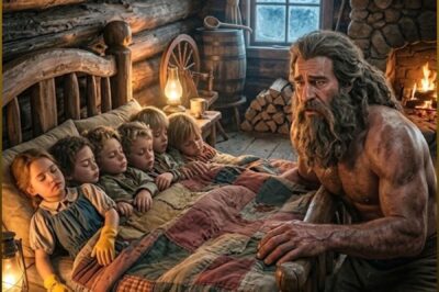 NO WOMAN LASTED A SINGLE DAY WITH THE MOUNTAIN MAN’S FIVE SONS… UNTIL A FREEZING ORPHAN GIRL KNOCKED AT HIS DOOR AND CARRIED A SECRET THAT COULD TEAR OPEN HIS DEAD WIFE’S GRAVE