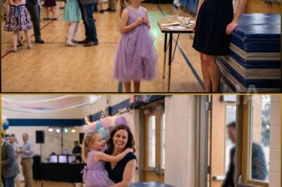 Six months after her father, Captain died, I took my seven-year-old daughter to a father-daughter dance, because she still believed her father could somehow walk through the arena doors if she waited long enough – and I couldn’t bear to be the one to extinguish that hope before life truly ended. So she stood there in her pale purple dress, clutching the hem with both hands and watching every step as if her heart depended on it, THE PTA PRESIDENT TOLD MY 7-YEAR-OLD THE FATHER-DAUGHTER DANCE WASN’T FOR “GIRLS LIKE HER”… THEN THE GYM DOORS FLEW OPEN, A FOUR-STAR GENERAL SALUTED MY CHILD, AND THE SECRET LETTER MY DEAD HUSBAND LEFT BEHIND CHANGED EVERYTHING