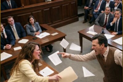 She walked into the Boston courtroom looking like a poor bookstore owner, had a famous lawyer call her a fraud in front of everyone, then turned a public exposé of a multi-billion dollar real estate empire into a public exposé… and when he tried to blackmail her afterward, he realized that the “quiet woman in a sweater” was never the prey. Just when things got tense,…