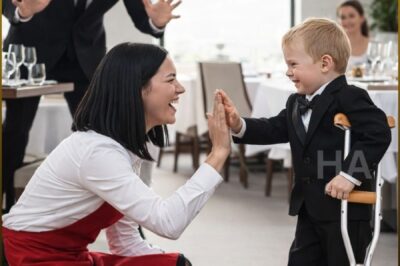 THE WAITRESS WHO WALKED INTO A MILLIONAIRE’S LIFE AND TAUGHT HIS SON TO STAND AGAIN