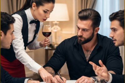 THE WAITRESS WHO SAW THE TRAP: ONE SENTENCE STOPPED THE MAFIA KING FROM SIGNING AWAY HIS EMPIRE