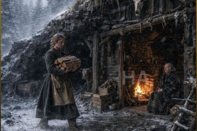 CAST OUT INTO THE KILLING COLD, THE YOUNG WIDOW CARRIED HER MOTHER UP THE MOUNTAIN, AND WHEN THE TOWN CAME BEGGING, THEY FOUND THE ONLY FIRE LEFT ALIVE