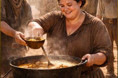 “IF MY SIZE OFFENDS YOU, DON’T EAT IT,” SHE SAID. THEN THE MOST FEARED RANCHER IN WYOMING TOOK ONE BITE, AND THE WHOLE TOWN WENT SILENT