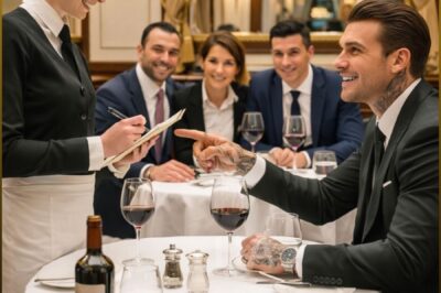 SHE MOCKED THE WAITRESS FOR NOT READING FRENCH, THEN LEARNED THE GIRL AT TABLE FOUR COULD DESTROY AN EMPIRE