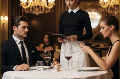 SHE SLIPPED HIM A NOTE AT DINNER — “Your Fiancée Set a Trap. Leave now.”