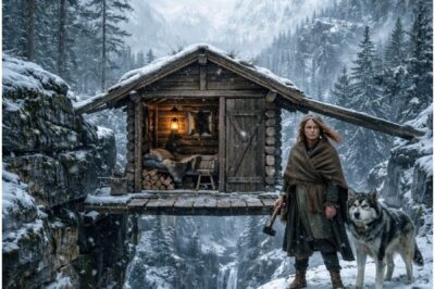 SHE BUILT A HOUSE IN A CRACK BETWEEN TWO HANGING BOULDERS… AND THE ROCK REMEMBERED HER FIRE