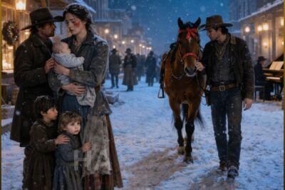 She Was Ready to Give Up — Until a Cowboy Whispered, “Let Me Carry Your Burden.”