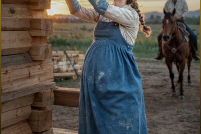SHE BUILT A CABIN WHILE PREGNANT… UNTIL A RICH COWBOY REALIZED SHE WAS THE ONE SAVING……