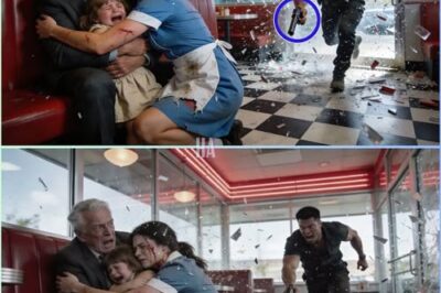 SHE TOOK TWO BULLETS FOR A LITTLE GIRL AT A DINER… FOUR DAYS LATER, FIFTY BLACK CARS WERE WAITING WHEN SHE OPENED HER EYES