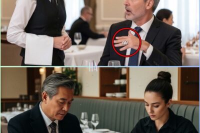 THE WAITRESS POINTED TO THE BILLIONAIRE’S RING AND WHISPERED, “MY MOM HAS ONE JUST LIKE IT”… AND IN THAT INSTANT, THE MOST FEARED CEO IN CHICAGO REALIZED THE FAMILY HE BURIED TWENTY-FIVE YEARS AGO MIGHT STILL BE ALIVE