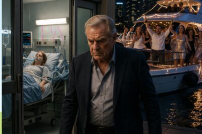 WHEN YOU FOUND YOUR DAUGHTER DYING ALONE IN THE ICU, YOU HUNTED DOWN HER YACHT-PARTY HUSBAND AND DESTROYED HIS MONEY, HIS LIES, AND HIS FREEDOM IN JUST ONE HOUR