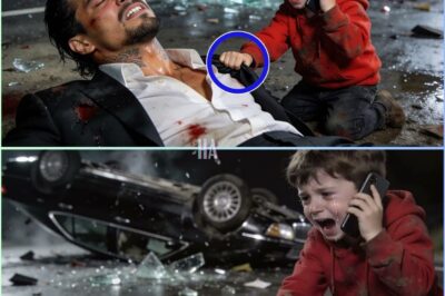 THE LITTLE BOY POINTED AT THE BLEEDING MAN IN THE CRASHED MAYBACH AND CRIED, “MY AUNT’S A NURSE, SHE CAN SAVE YOU!”… NEITHER OF THEM KNEW HE WAS THE VEGAS MOB BOSS WHO WAS ABOUT TO DESTROY THEIR ONLY HOME