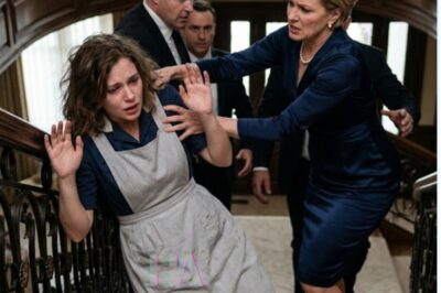SHE KICKED THE “DIRTY MAID” OUT OF HER MANSION IN FRONT OF EVERYONE… THEN THE BRUISED GIRL LOOKED UP AND EXPOSED THE SECRET THAT TURNED A BILLIONAIRE MOTHER INTO THE MOST POWERLESS WOMAN IN THE ROOM
