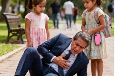 THE BILLIONAIRE COLLAPSED IN THE PARK… BUT THE TWO FIVE-YEAR-OLD GIRLS WHO SAVED HIS LIFE LED HIM TO A HOSPITAL ROOM, A SLEEPING MOTHER, AND A SECRET FROM HIS PAST THAT WOULD SHATTER EVERYTHING HE THOUGHT MONEY COULD FIX