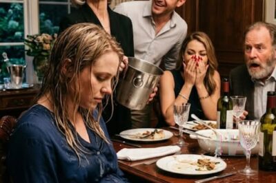THEY POURED ICE WATER OVER YOUR PREGNANT BODY AND LAUGHED THAT CHARITY HAD FINALLY BATHED YOU, NEVER DREAMING YOU SECRETLY OWNED THE BILLION-DOLLAR COMPANY FEEDING THEIR ENTIRE FAMILY, AND TEN MINUTES LATER THE SAME PEOPLE WERE ON THEIR KNEES BEGGING YOU NOT TO DESTROY THEM