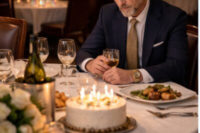 THE BILLIONAIRE SAT ALONE AT HIS 55TH BIRTHDAY DINNER WHILE HIS CHILDREN MOCKED HIM ON A YACHT… BUT WHEN A SINGLE MOTHER WALKED TO HIS TABLE WITH HER LITTLE BOY, ONE DECISION THAT NIGHT DESTROYED HIS HEIRS’ PLAN AND REBUILT A FAMILY HE NEVER SAW COMING