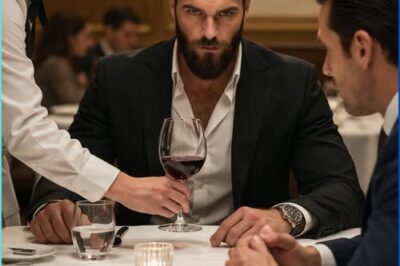 SHE SPILLED ICE WATER ON THE MOST DANGEROUS MAN IN MANHATTAN… AND TEN MINUTES LATER, EVERYONE IN THE ROOM REALIZED THE QUIET WAITRESS HAD JUST STOPPED A MURDER