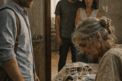 YOU CAME HOME AFTER 5 YEARS TO GIVE YOUR MOTHER A HOUSE… AND FOUND HER WASHING DISHES AS A SERVANT IN HER OWN KITCHEN