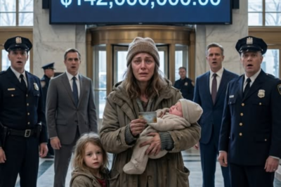 A homeless mother nervously stepped into a bank clutching her late grandfather’s worn-out card, hoping for a few dollars. But when the teller inserted it, the balance that flashed across the screen stunned the entire room into silence.