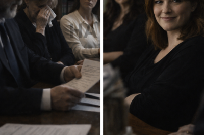 SHE SMIRKED WHEN THE LAWYER SAID, “EVERYTHING GOES TO THE MISTRESS”… THEN YOU OPENED THE BLUE FOLDER AND TURNED HER FAIRY TALE INTO A DEBT-STAINED NIGHTMARE