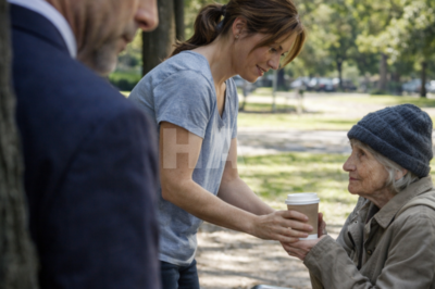 A Millionaire Followed His Maid to Fire Her for “Stealing” Coffee From His Mansion. When He Saw Who She Was Secretly Bringing It To