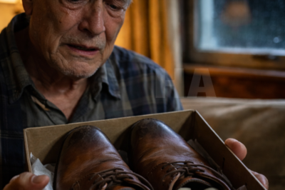 His Married Daughter Mailed Him a Pair of Men’s Dress Shoes in the Wrong Size. He Said Nothing and Put Them Away. Five Months Later, He Opened the Box Again… and His Hands Started Shaking.