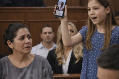 The Judge Was Seconds Away From Sending the Housekeeper to Prison for 15 Years… Then the Millionaire’s 11-Year-Old Daughter Stood Up, Pulled Out Her Phone, and Turned the Whole Courtroom Pale