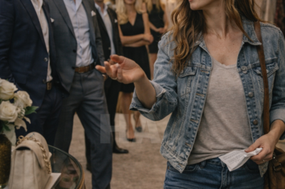 The Richest Client in the City Ordered Everyone to Ignore the “Poorly Dressed Woman” in Perfect French… Then She Answered Him, and the Entire Boutique Went Silent