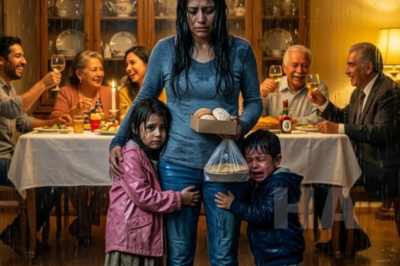 SHE DROVE SIX HOURS WITH HER KIDS TO MAKE IT TO CHRISTMAS EVE DINNER, BUT HER OWN MOTHER CRACKED THE DOOR AND SAID, “TONIGHT IS ONLY FOR REAL FAMILY”… AND THAT HUMILIATION TRIGGERED SOMETHING NONE OF THEM WERE READY FOR