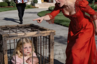 HER STEPMOTHER DRAGGED AN 8-YEAR-OLD GIRL AND HER 10-MONTH-OLD BABY BROTHER TO SLEEP IN A DOGHOUSE… BUT THE SECOND THEIR BILLIONAIRE FATHER’S BLACK CAR PULLED THROUGH THE GATES, EVERYTHING CHANGED